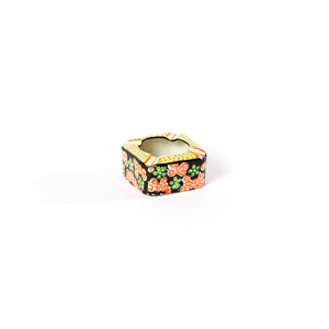 Petite Psychedelic Floral Ashtray