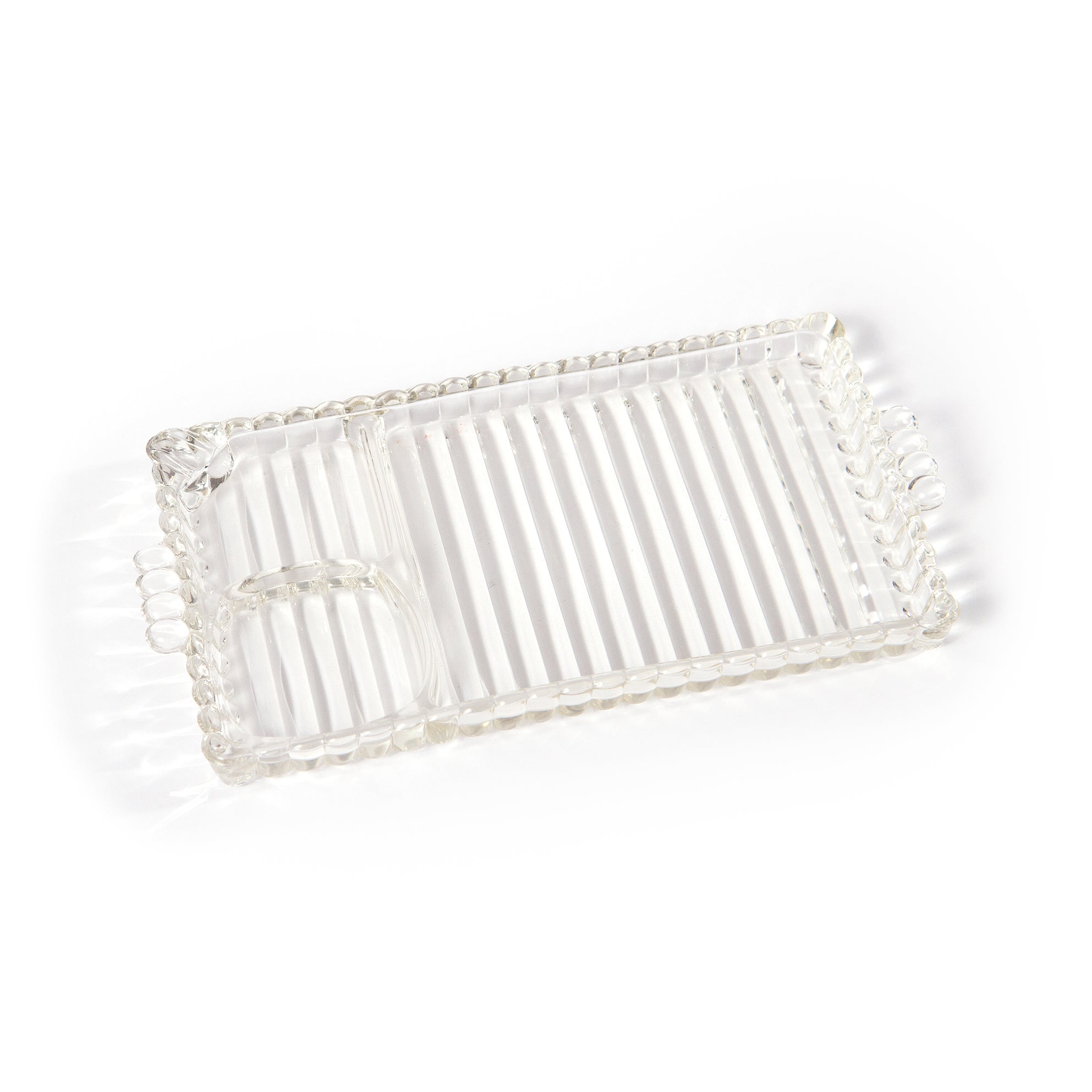 Vintage Glass Rolling Tray – Recreational Use